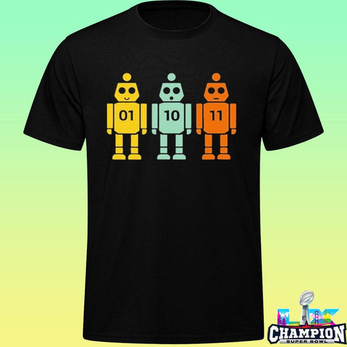 01 10 11 Robot Shirt