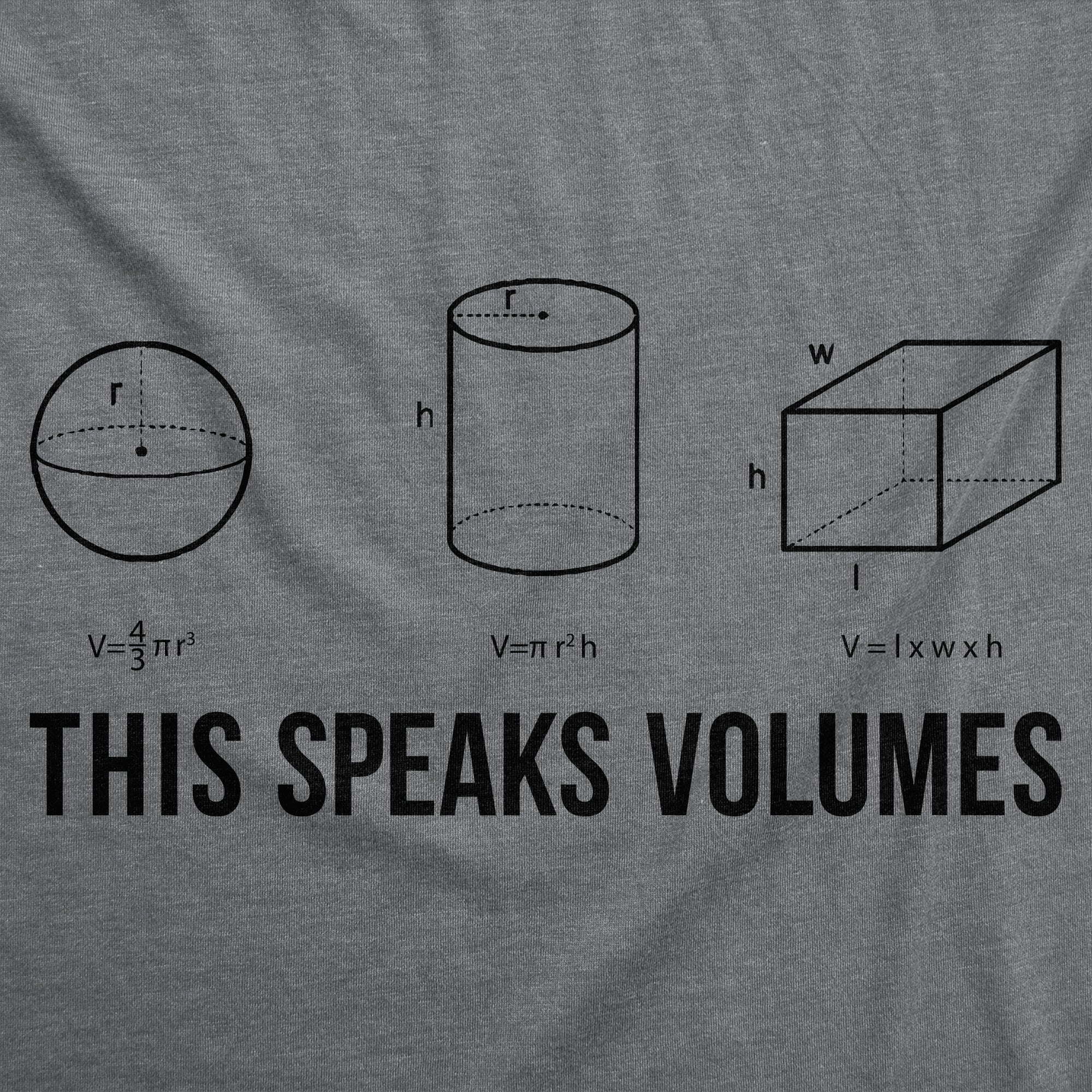 This Speaks Volumes Men's T Shirt Hoodie, Sweatshirt | CiraTrend.com (Image 2)