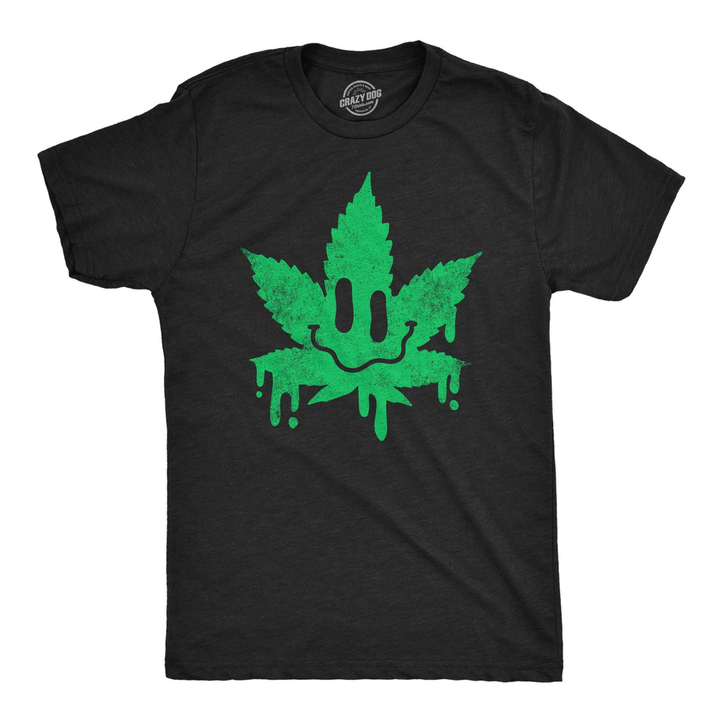 Dripping Pot Leaf Smile Men's T Shirt Hoodie, Sweatshirt | CiraTrend.com (Image 1)