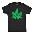 Dripping Pot Leaf Smile Men's T Shirt Hoodie, Sweatshirt | CiraTrend.com (Image 1)