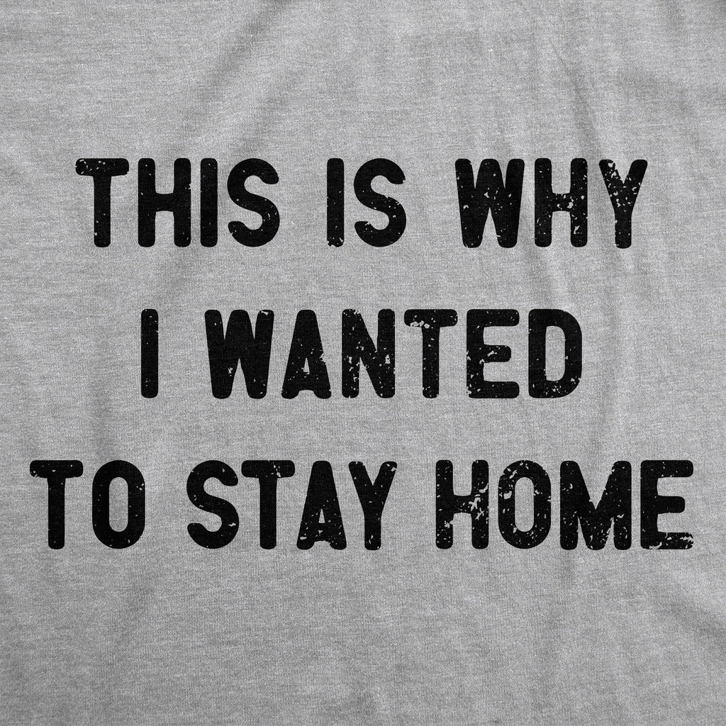 This Is Why I Wanted To Stay Home Women's T Shirt Hoodie, Sweatshirt | CiraTrend.com (Image 2)