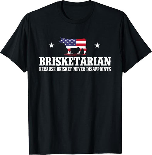 100% Cotton Brisketarian Because Brisket Never Disappoints - BBQ Lover T-Shirt Hoodie, Sweatshirt | CiraTrend.com