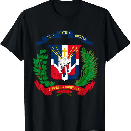 100% Cotton Coat of Arms Republica Dominicana Bandera Dominican Flag T-Shirt Hoodie, Sweatshirt | CiraTrend.com