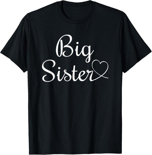 100% Cotton Cool Big Sister T-Shirt Hoodie, Sweatshirt | CiraTrend.com