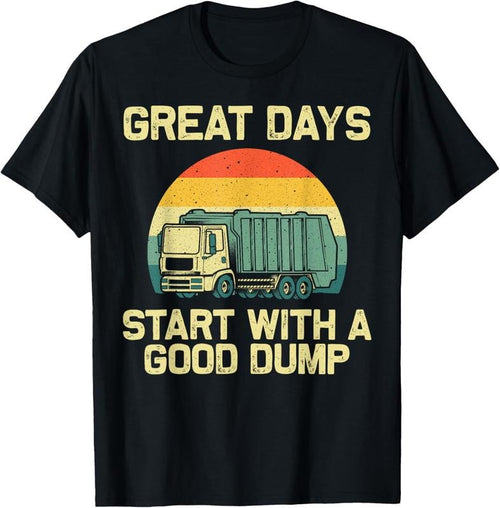 100% Cotton Cool Garbage Truck For Men Boys Trash Waste Management T-Shirt Hoodie, Sweatshirt | CiraTrend.com