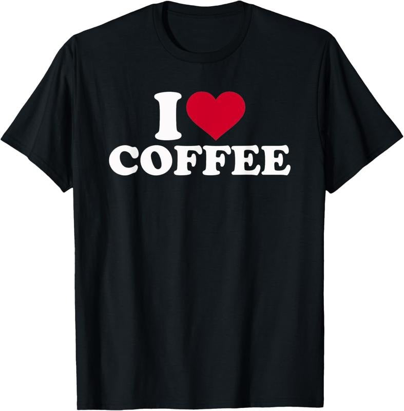 100% Cotton I love coffee T-Shirt Hoodie, Sweatshirt | CiraTrend.com