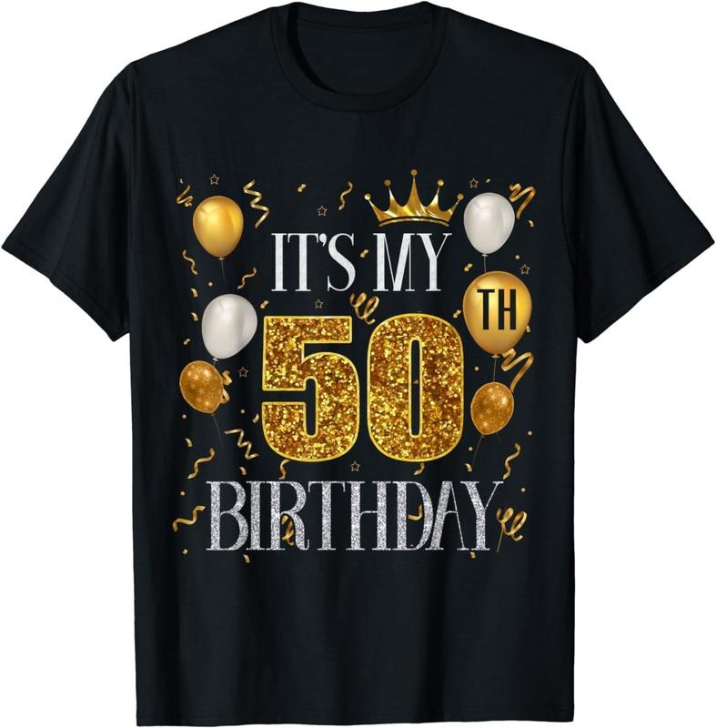 [100% Cotton]Its My 50th Birthday Happy 1973 Birthday Tee For Men Women T-Shirt Hoodie, Sweatshirt | CiraTrend.com
