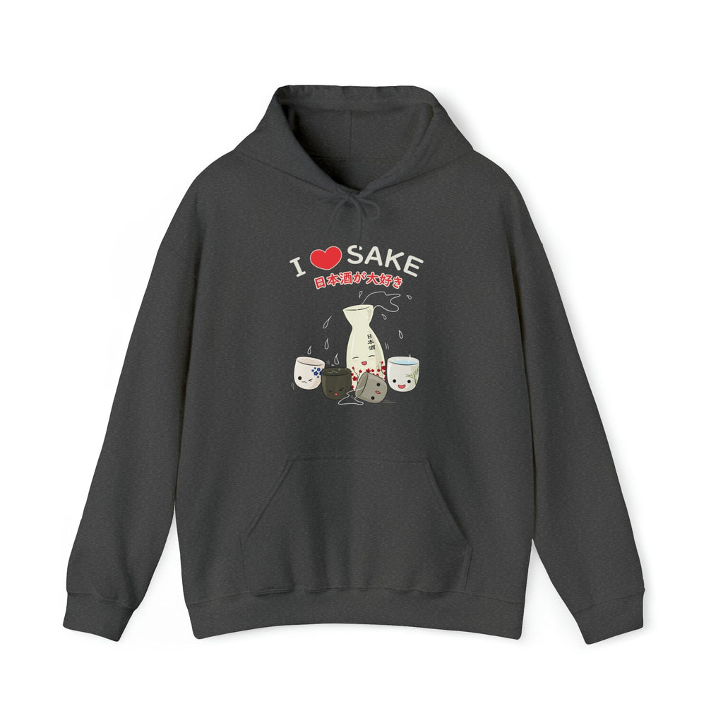 I Love Sake Unisex Hoodie T-Shirts, Sweatshirt | CiraTrend.com (Image 2)