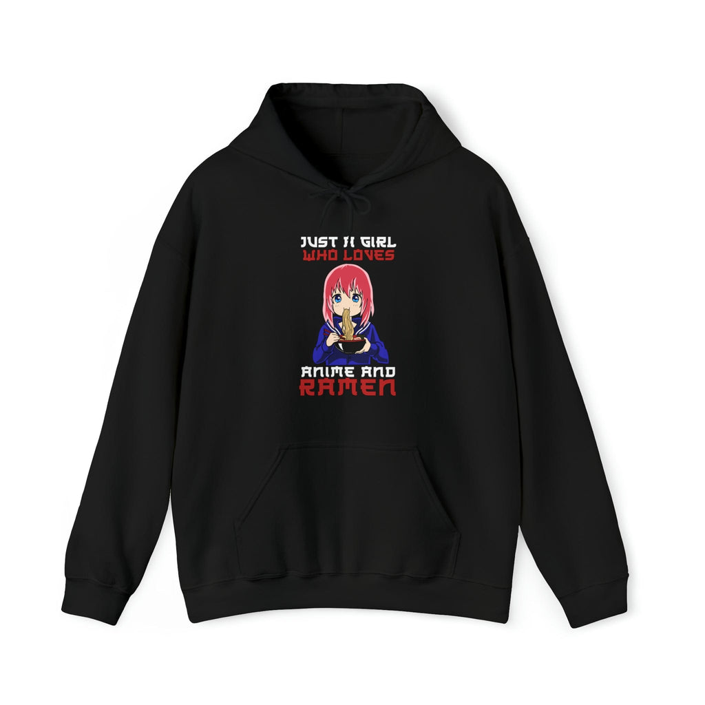 Just A Girl Who Loves Anime And Ramen Unisex Hoodie T-Shirts, Sweatshirt | CiraTrend.com (Image 1)