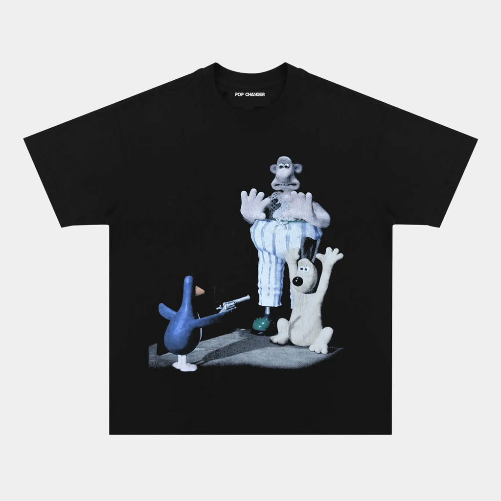 1989 WALLACE AND GROMIT TEE Hoodie, Sweatshirt | CiraTrend.com (Image 1)
