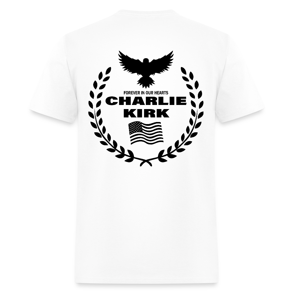 Freedom Charlie Kirk Forever In Our Hearts T Shirt - 2 Hoodie, Sweatshirt | CiraTrend.com (Image 2)