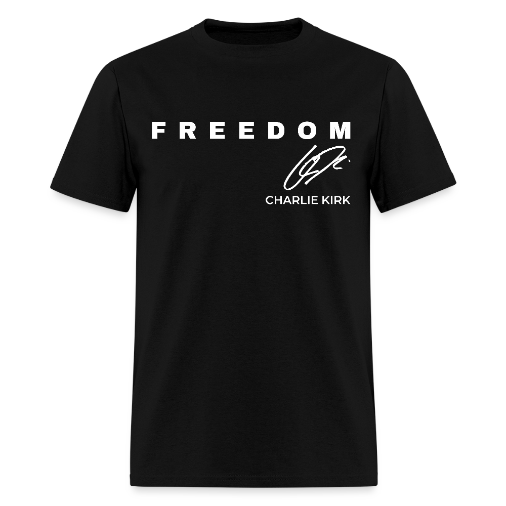 Charlie Kirk Memorial Freedom T Shirt Hoodie, Sweatshirt | CiraTrend.com (Image 1)