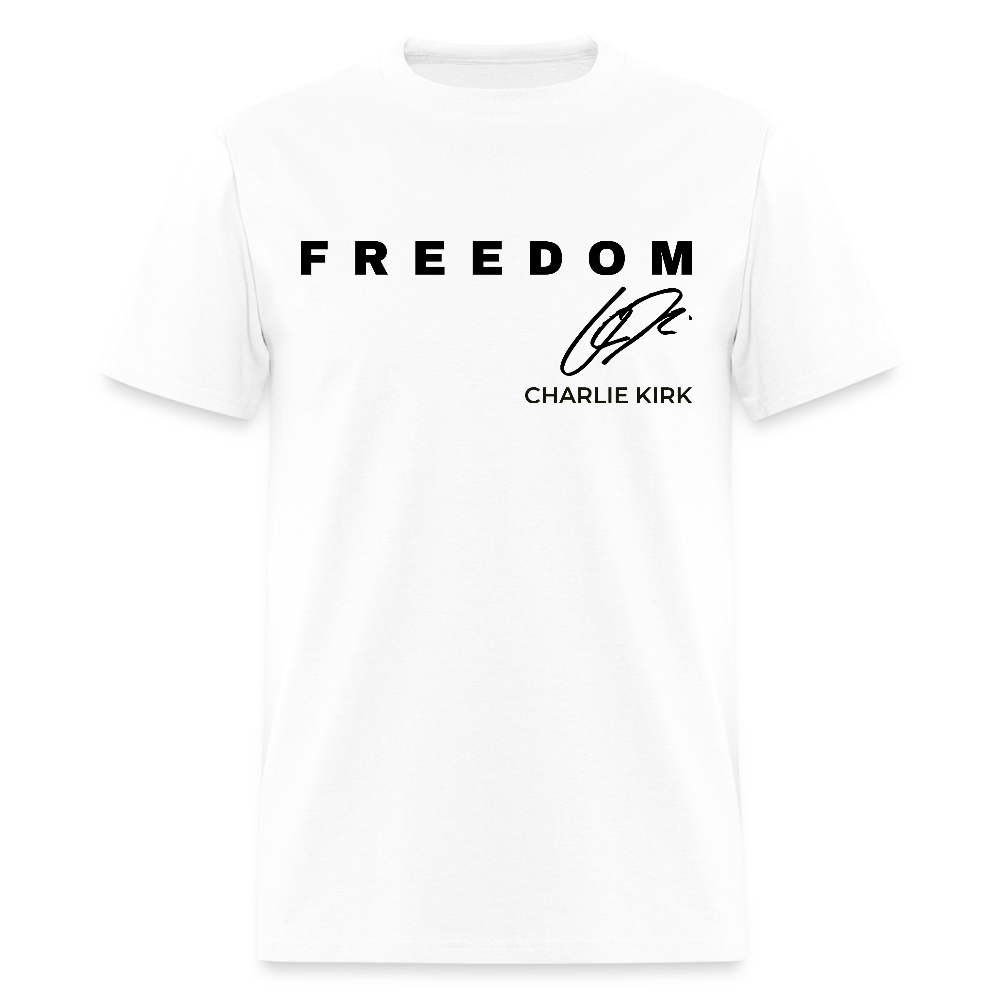 Freedom Charlie Kirk Just Because You Are Offended T Shirt Hoodie, Sweatshirt | CiraTrend.com (Image 1)