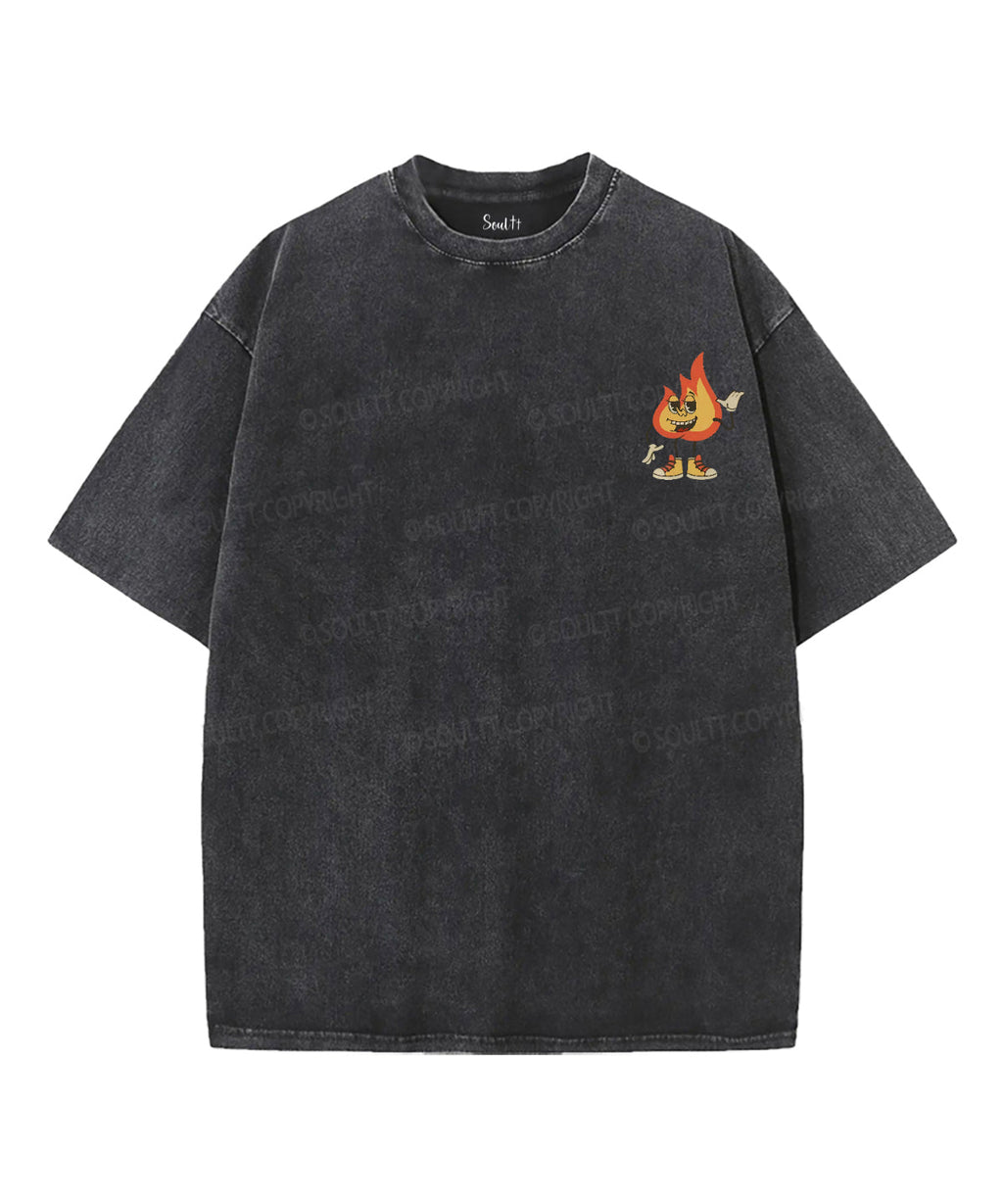 The Only Boo Double Sided Unisex Washed Christian T-shirt Hoodie, Sweatshirt | CiraTrend.com (Image 5)