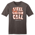 Steel Curtain Call - Heather Brown Unisex T-shirt Hoodie, Sweatshirt | CiraTrend.com (Image 1)