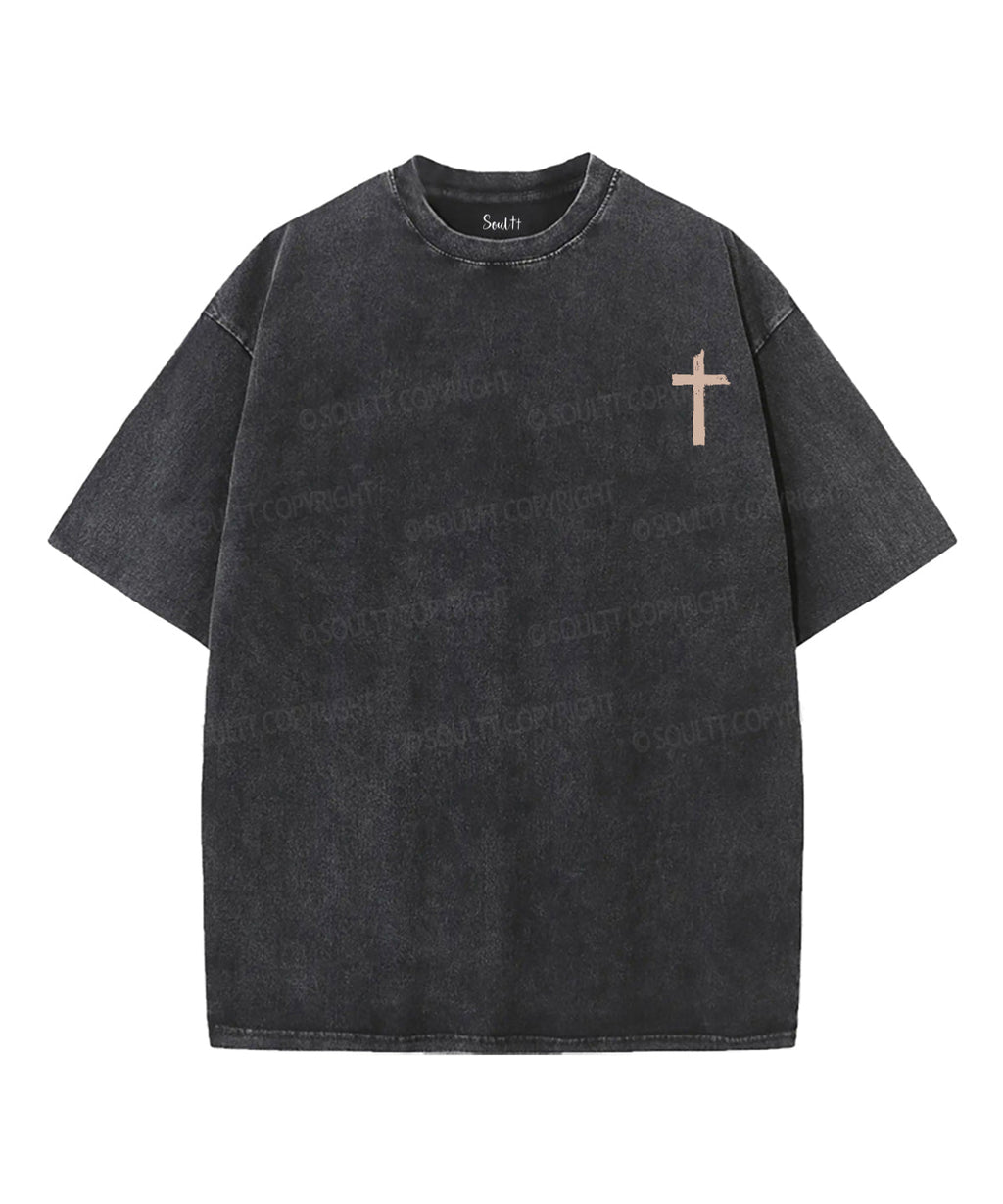 Give Thanks To The Lord Double Sised Unisex Washed Christian T-shirt Hoodie, Sweatshirt | CiraTrend.com (Image 4)