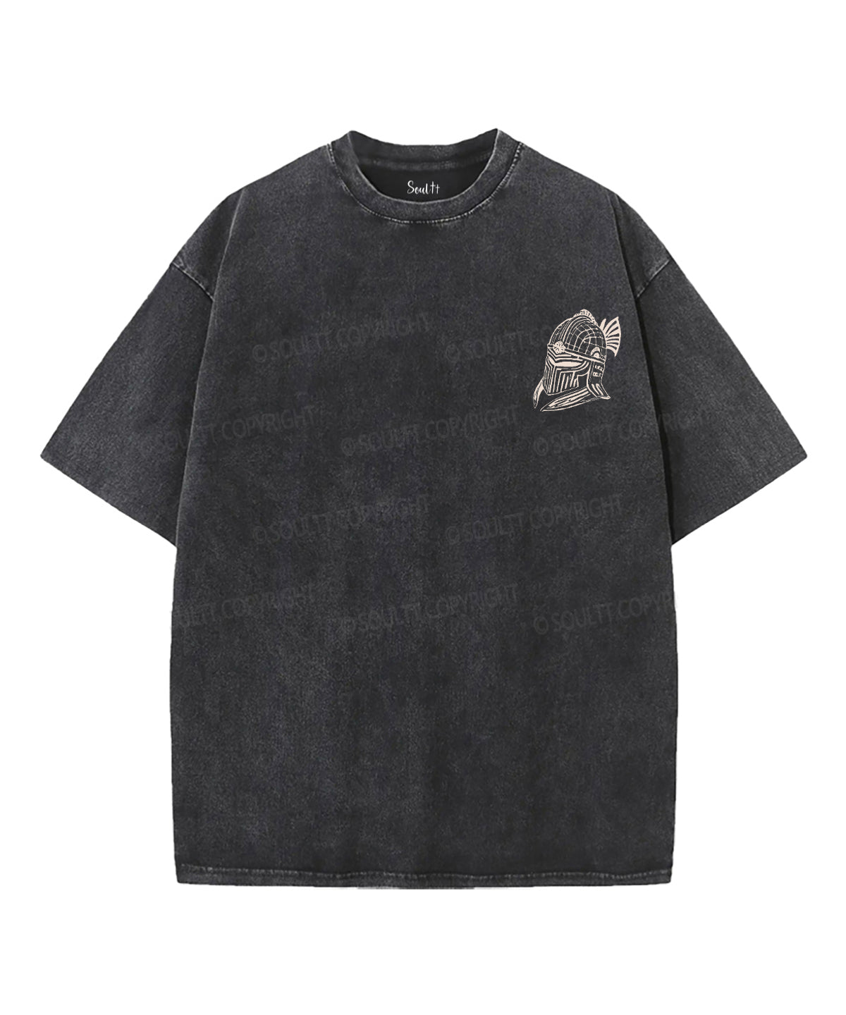 Armor of God Double Sided Unisex Washed Christian T-shirt Hoodie, Sweatshirt | CiraTrend.com (Image 3)