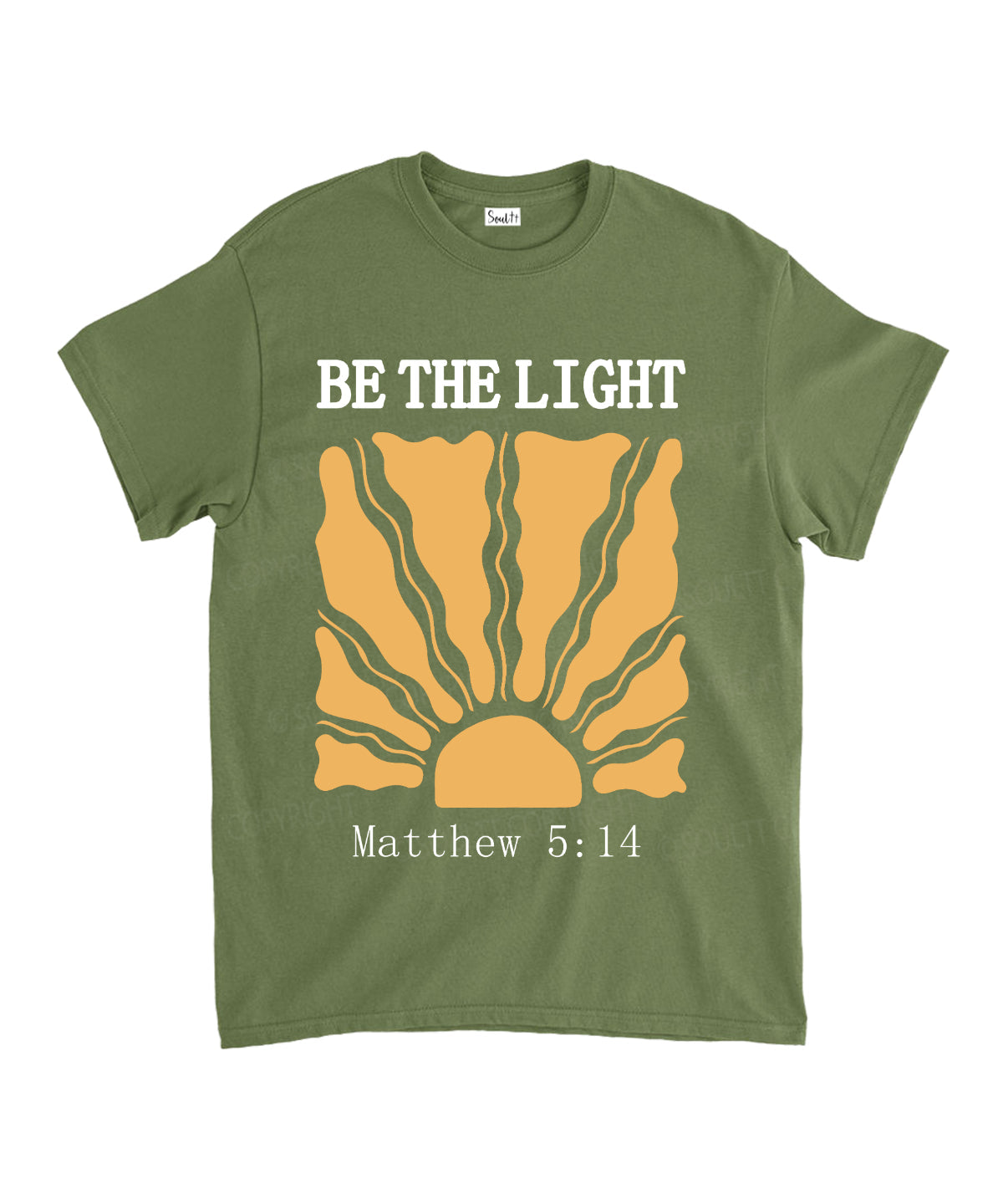 Be The Light Unisex Cotton Christian T-Shirt Style003 Hoodie, Sweatshirt | CiraTrend.com (Image 5)