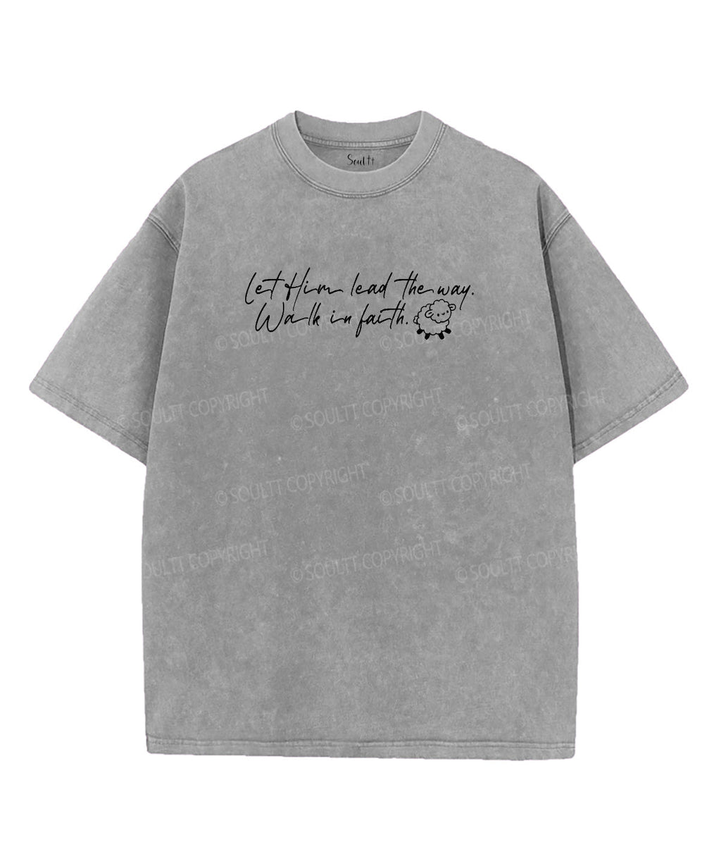 The Lord Is My Shepherd Double Sided Unisex Washed Christian T-shirt Style005 Hoodie, Sweatshirt | CiraTrend.com (Image 4)