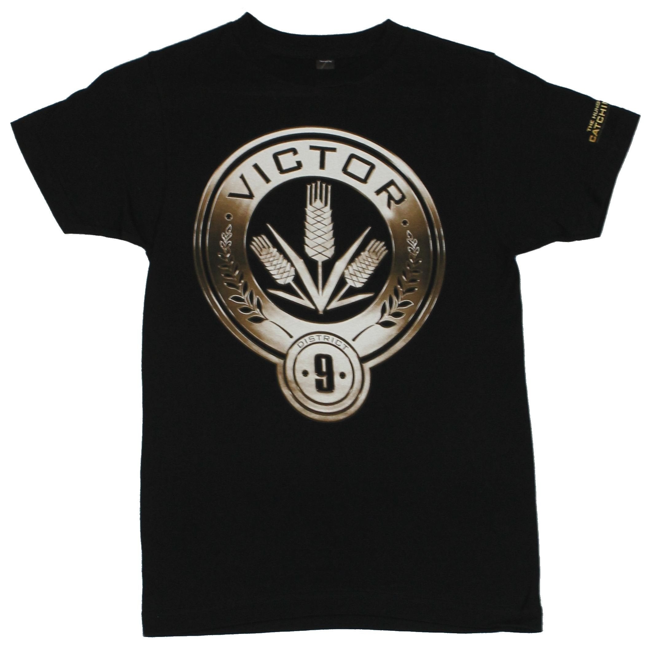 The Hunger Games Mens T-Shirt -District 9 Victor Wheat Stalk Logo Hoodie, Sweatshirt | CiraTrend.com