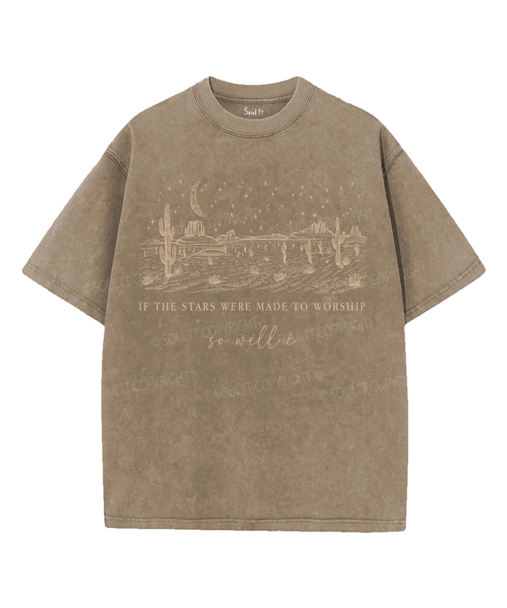 So Will I Unisex Washed Christian T-shirt Style001 Hoodie, Sweatshirt | CiraTrend.com (Image 5)