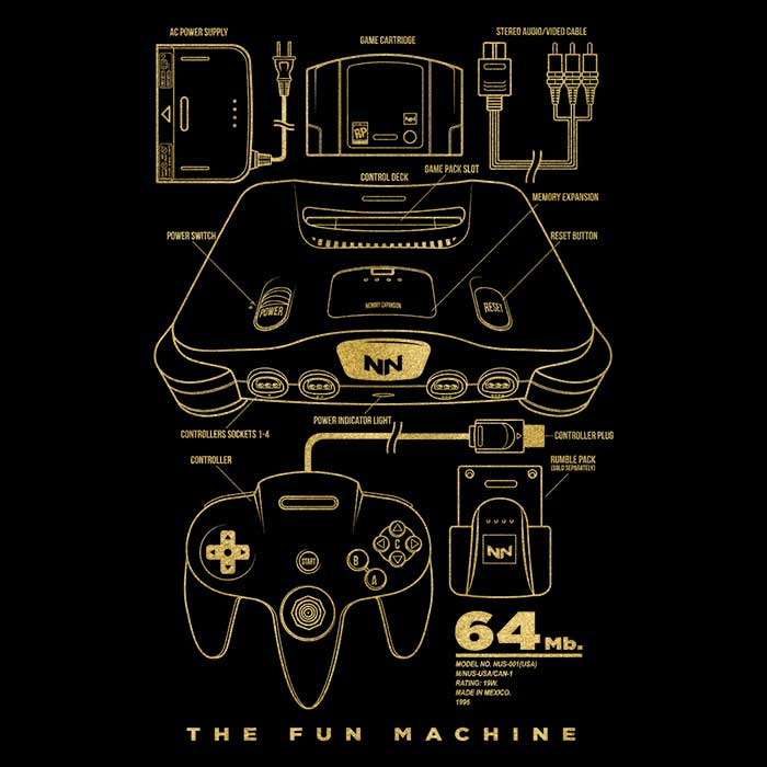 64-Bit - Long Sleeve T-Shirt Hoodie, Sweatshirt | CiraTrend.com (Image 2)