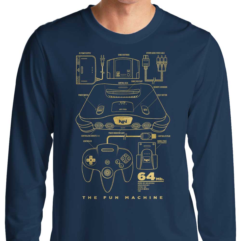 64-Bit - Long Sleeve T-Shirt Hoodie, Sweatshirt | CiraTrend.com (Image 4)