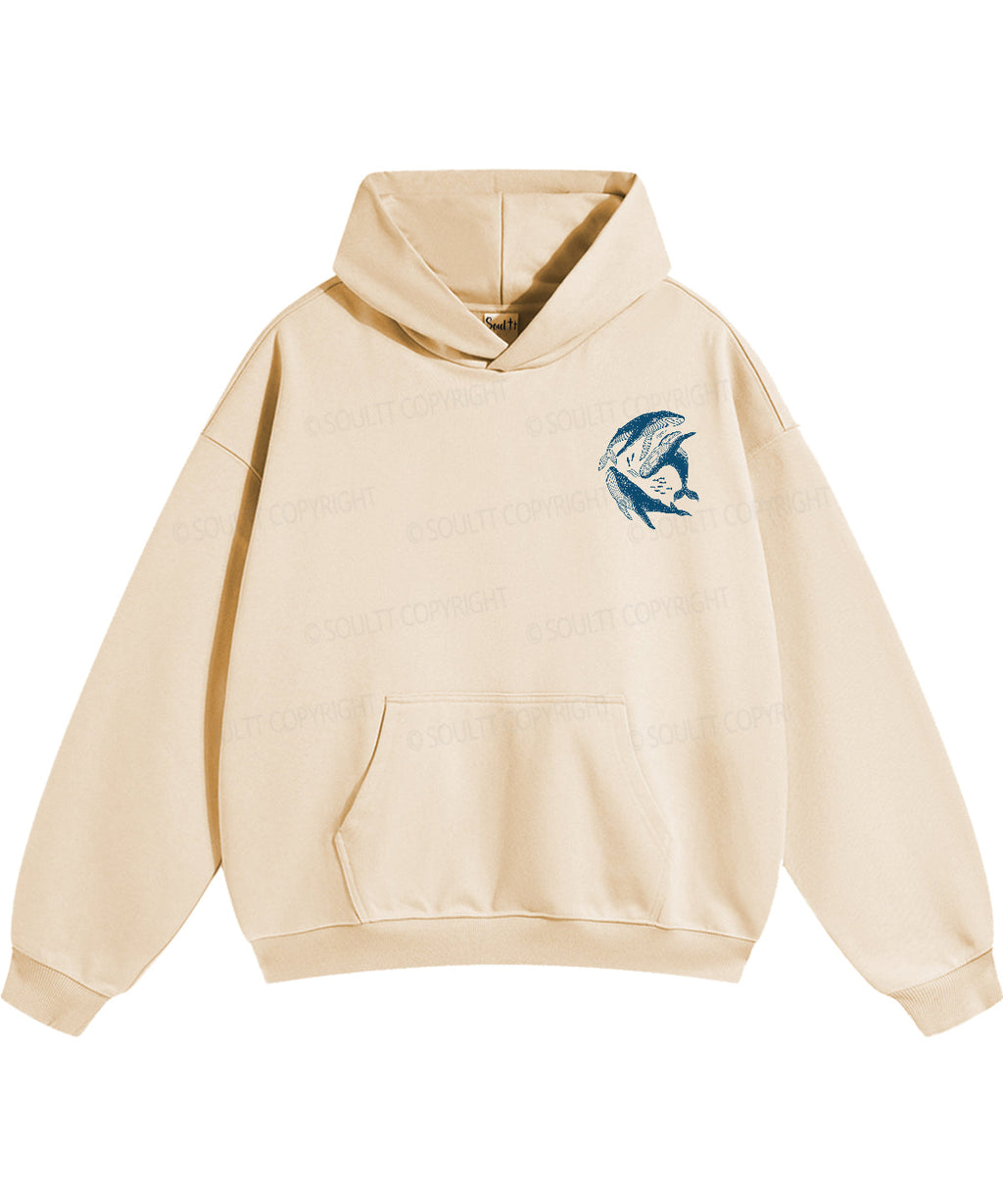 When You Go Though Deep Water Double Sided Unisex Cotton Christian Hoodie T-Shirts, Sweatshirt | CiraTrend.com (Image 4)