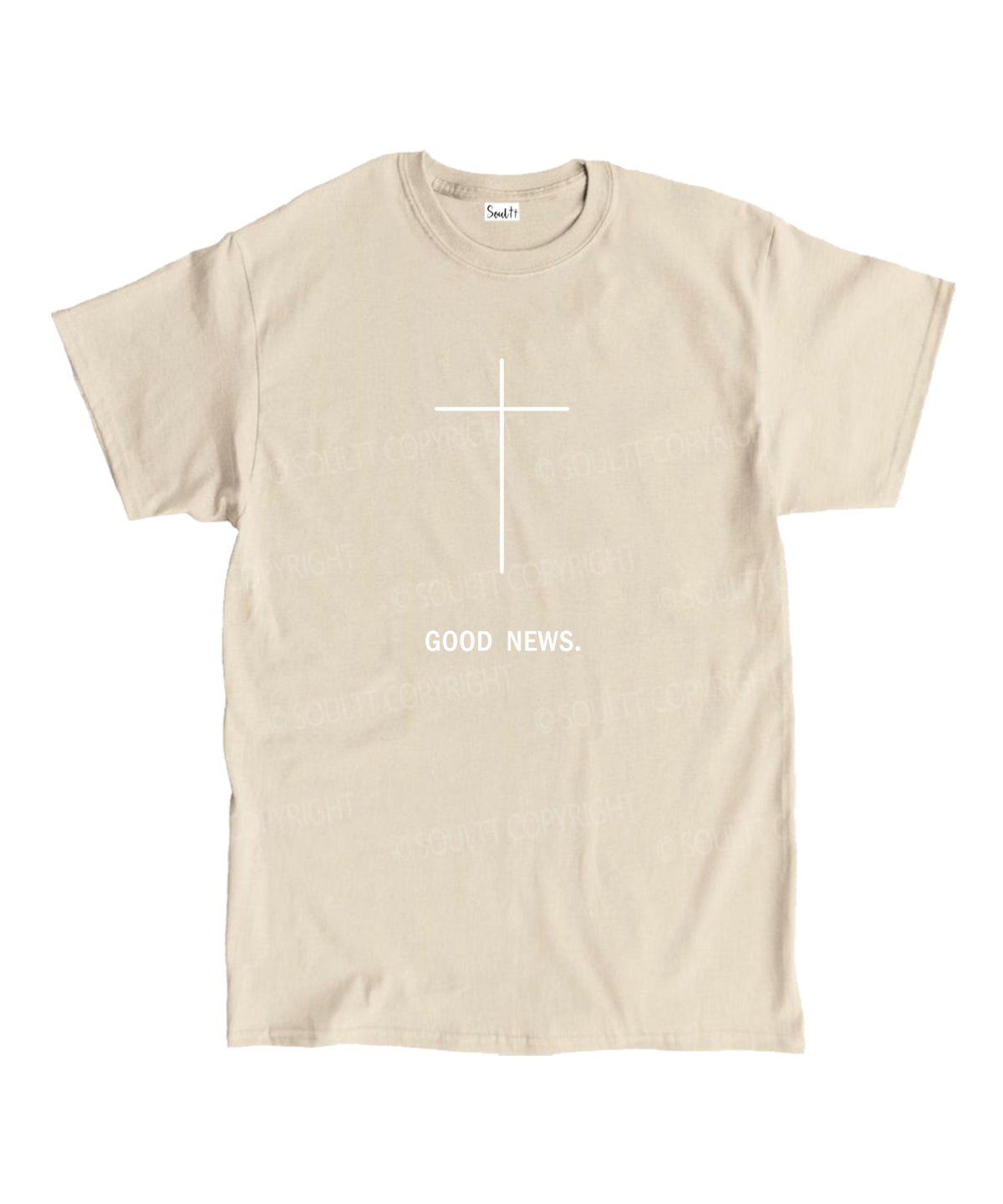 Good News Unisex Cotton Christian T-Shirt Hoodie, Sweatshirt | CiraTrend.com (Image 3)