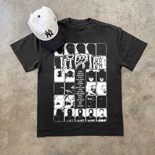 'UTOPIA' TRACKLIST HEAVYWEIGHT BLACK T-SHIRT Hoodie, Sweatshirt | CiraTrend.com (Image 1)