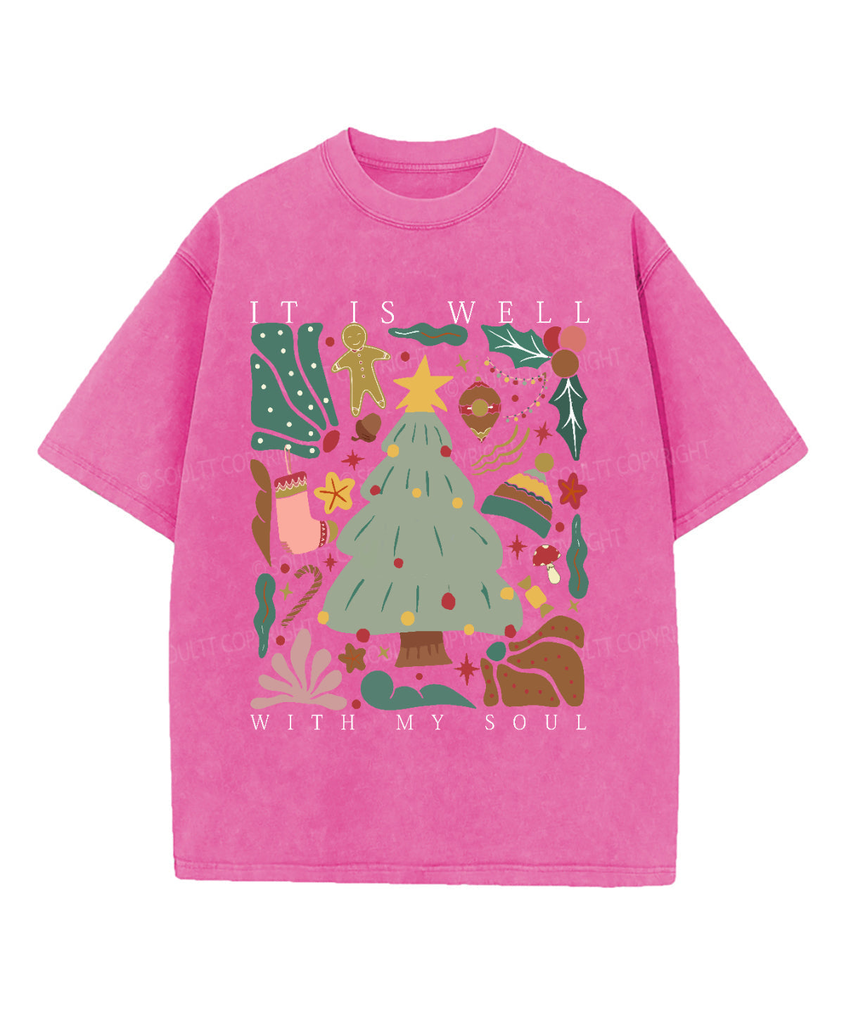 It Is Well With My Soul Washed Christian T-shirt Style019 Hoodie, Sweatshirt | CiraTrend.com (Image 2)