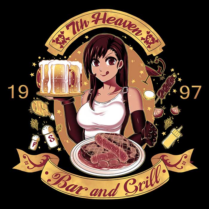 7th Heaven Bar and Grill - Men's Apparel T-Shirts, Hoodie, Sweatshirt | CiraTrend.com (Image 2)