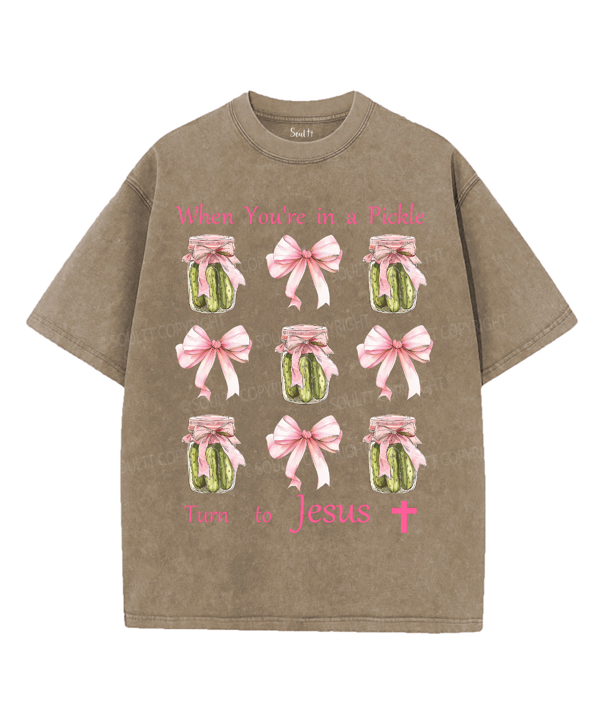 Turn To Jesus Unisex Washed Christian T-shirt Hoodie, Sweatshirt | CiraTrend.com (Image 4)