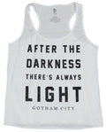 Gotham Womens T-Shirt  - After the Darkness There's Always Light Word Image Style002 Hoodie, Sweatshirt | CiraTrend.com
