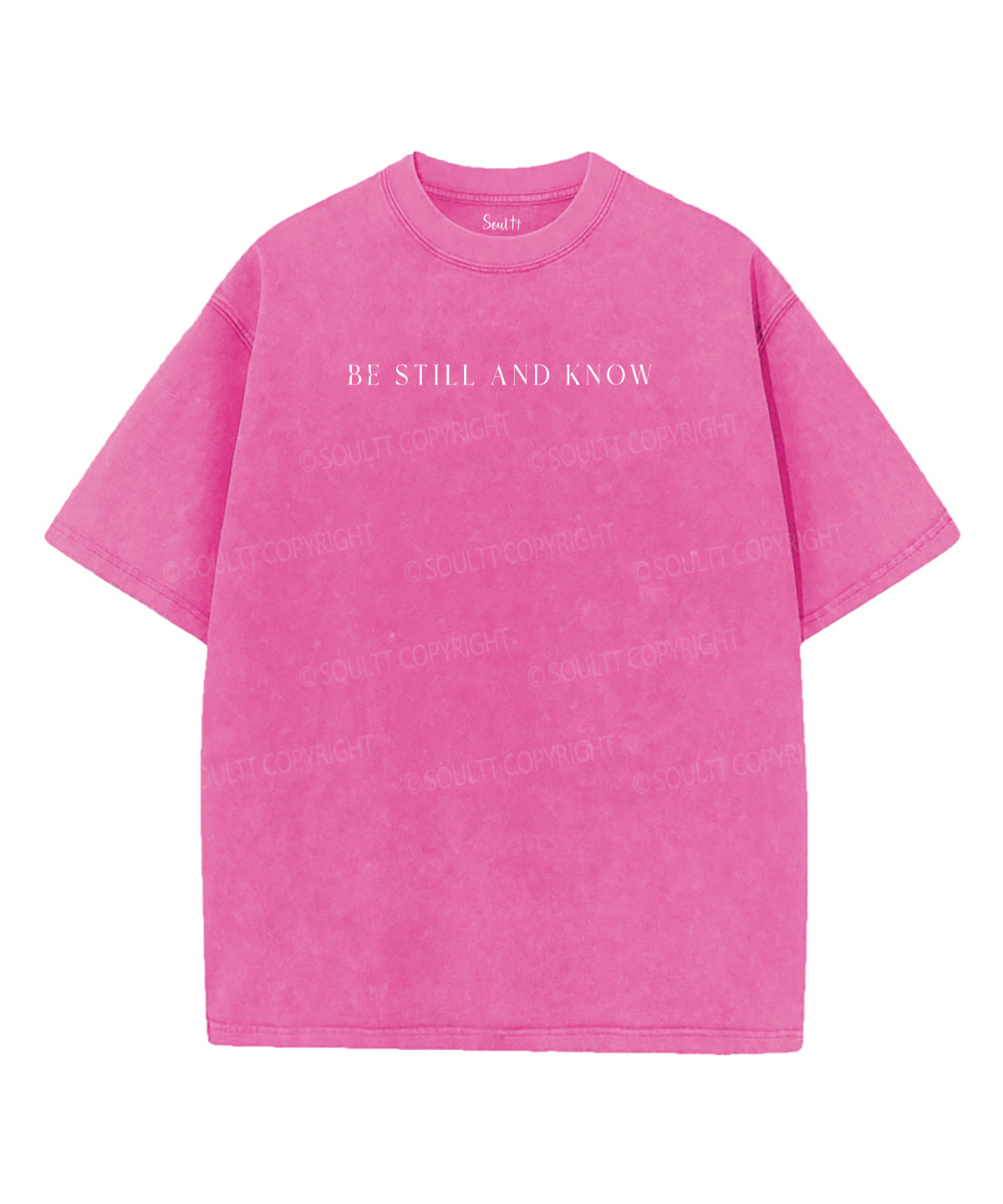 Be Still And Know Double Sided Washed Christian T-shirt Style001 Hoodie, Sweatshirt | CiraTrend.com (Image 3)