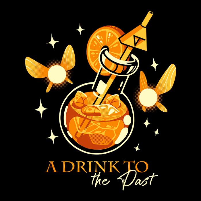 A Drink to the Past - Hoodie T-Shirts, Sweatshirt | CiraTrend.com (Image 2)