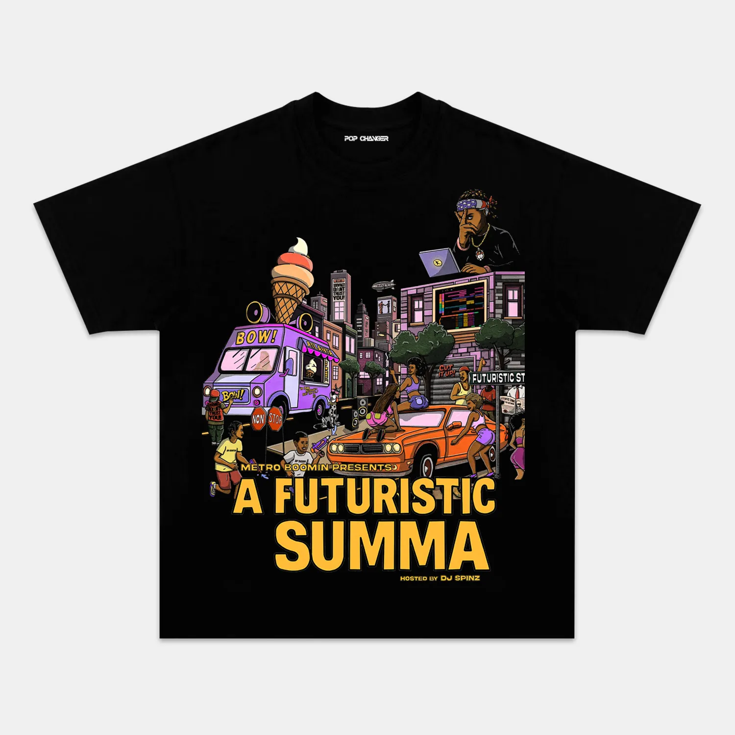 A FUTURISTIC SUMMA TEE Hoodie, Sweatshirt | CiraTrend.com (Image 1)