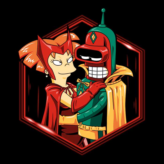 A Futuristic Couple - Youth Apparel T-Shirts, Hoodie, Sweatshirt | CiraTrend.com (Image 2)