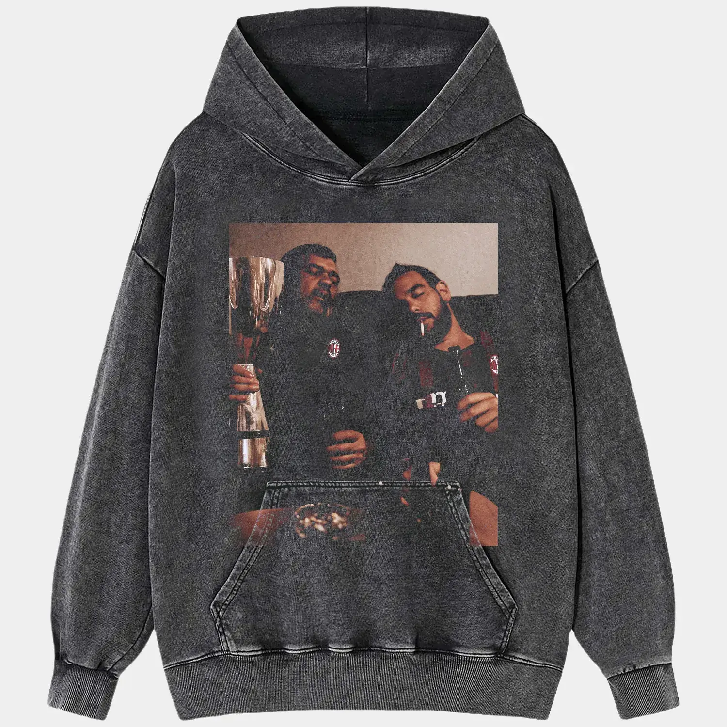 A.C. Milan Tee Hoodie, Sweatshirt | CiraTrend.com (Image 2)