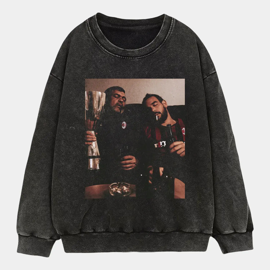 A.C. Milan Tee Hoodie, Sweatshirt | CiraTrend.com (Image 3)
