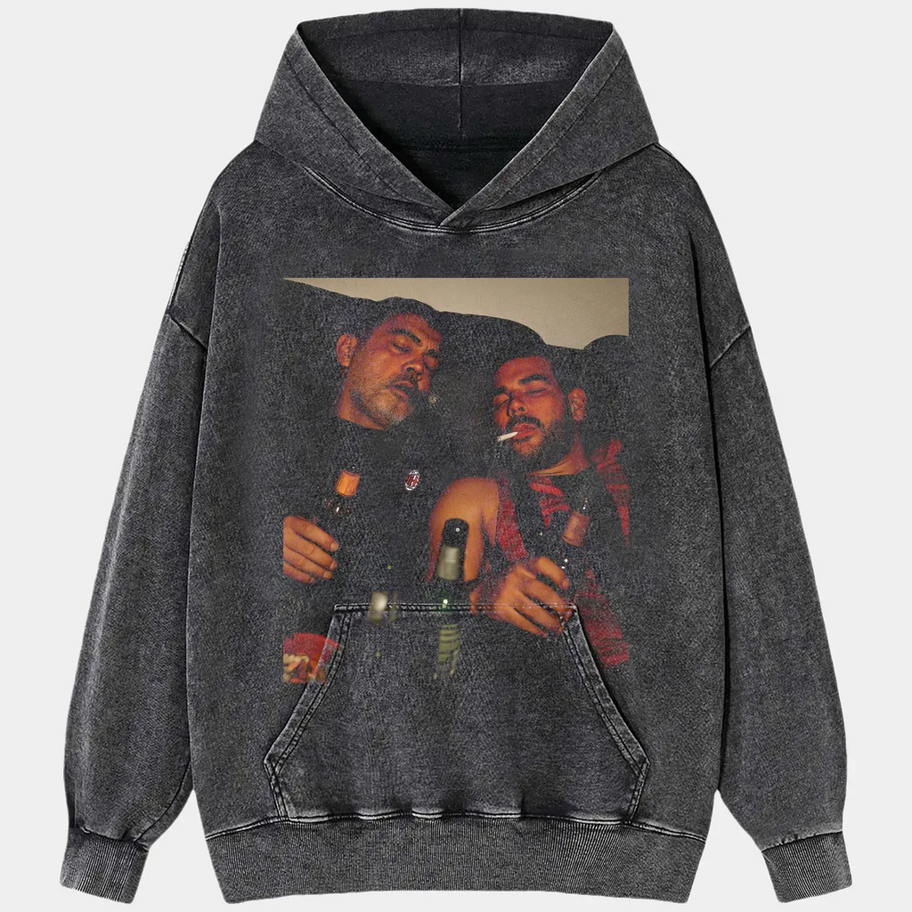 A.C. Milan V2 Tee Hoodie, Sweatshirt | CiraTrend.com (Image 2)