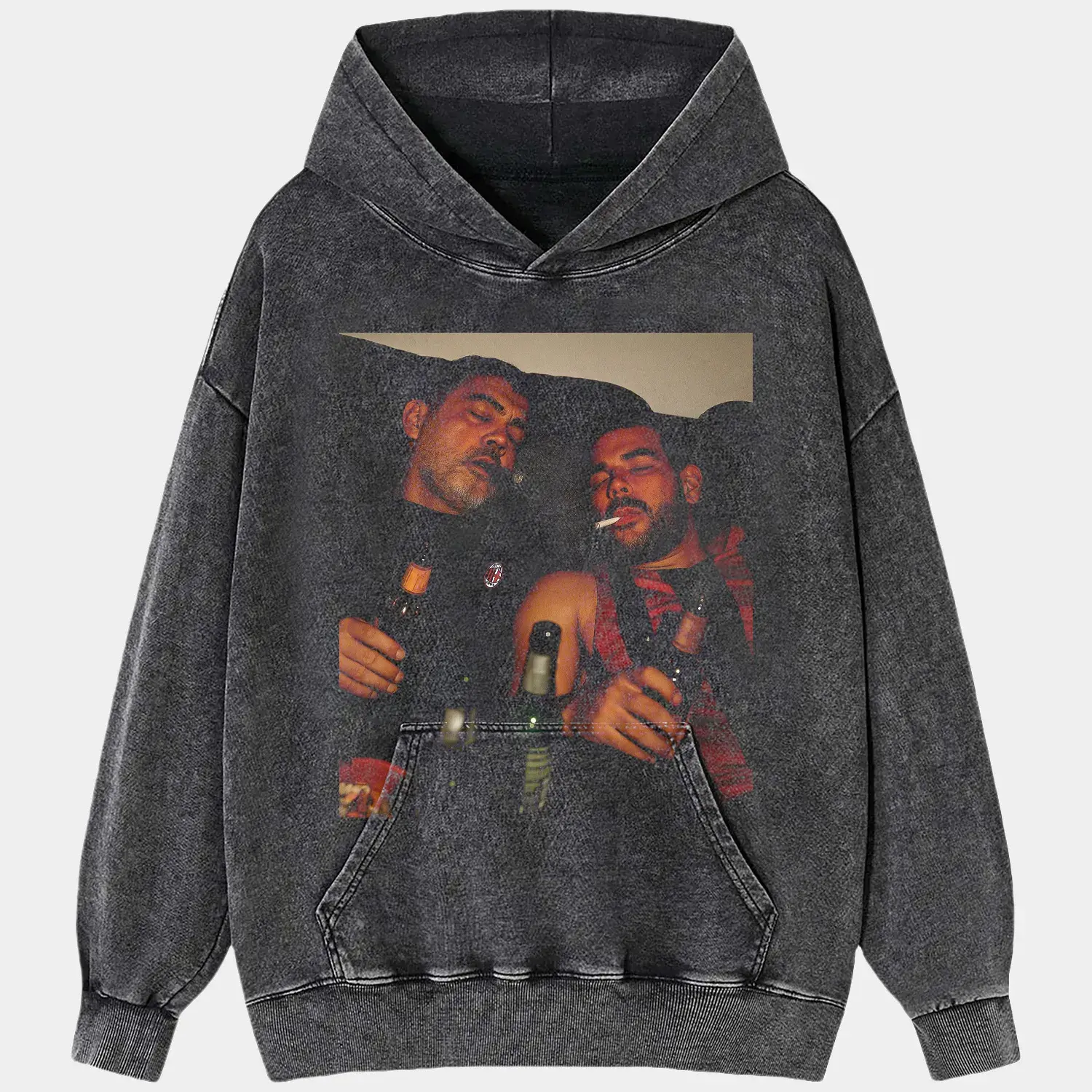 A.C. Milan V2 Tee Hoodie, Sweatshirt | CiraTrend.com (Image 2)