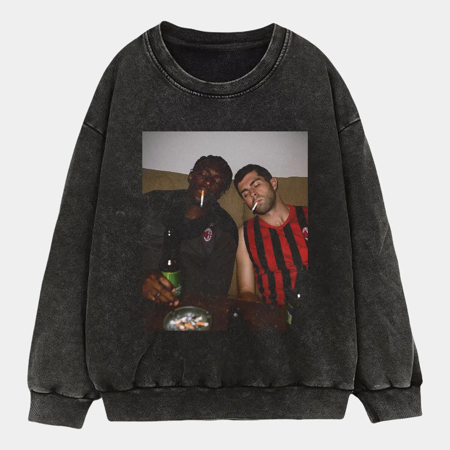 A.C. Milan V3 Tee Hoodie, Sweatshirt | CiraTrend.com (Image 3)