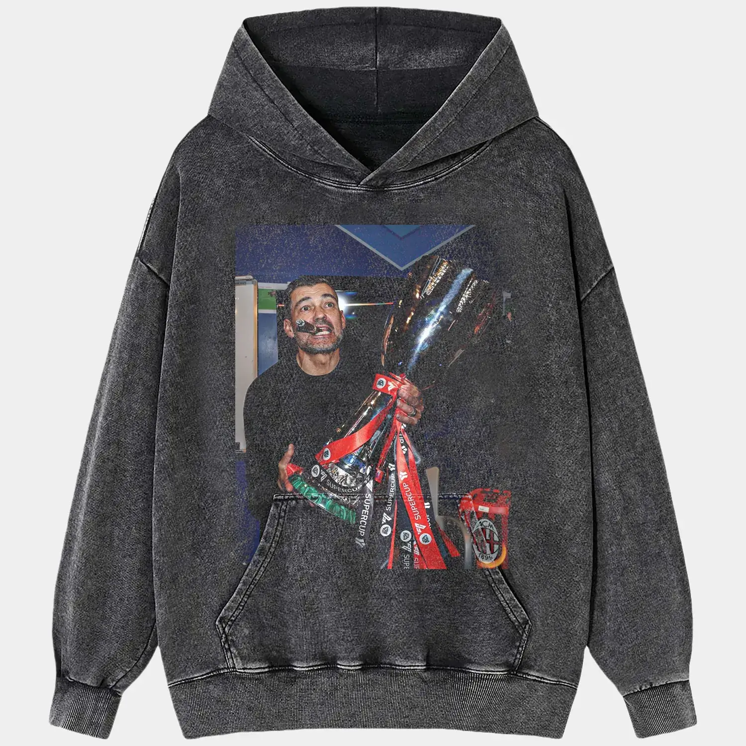 A.C. Milan V5 Tee Hoodie, Sweatshirt | CiraTrend.com (Image 2)