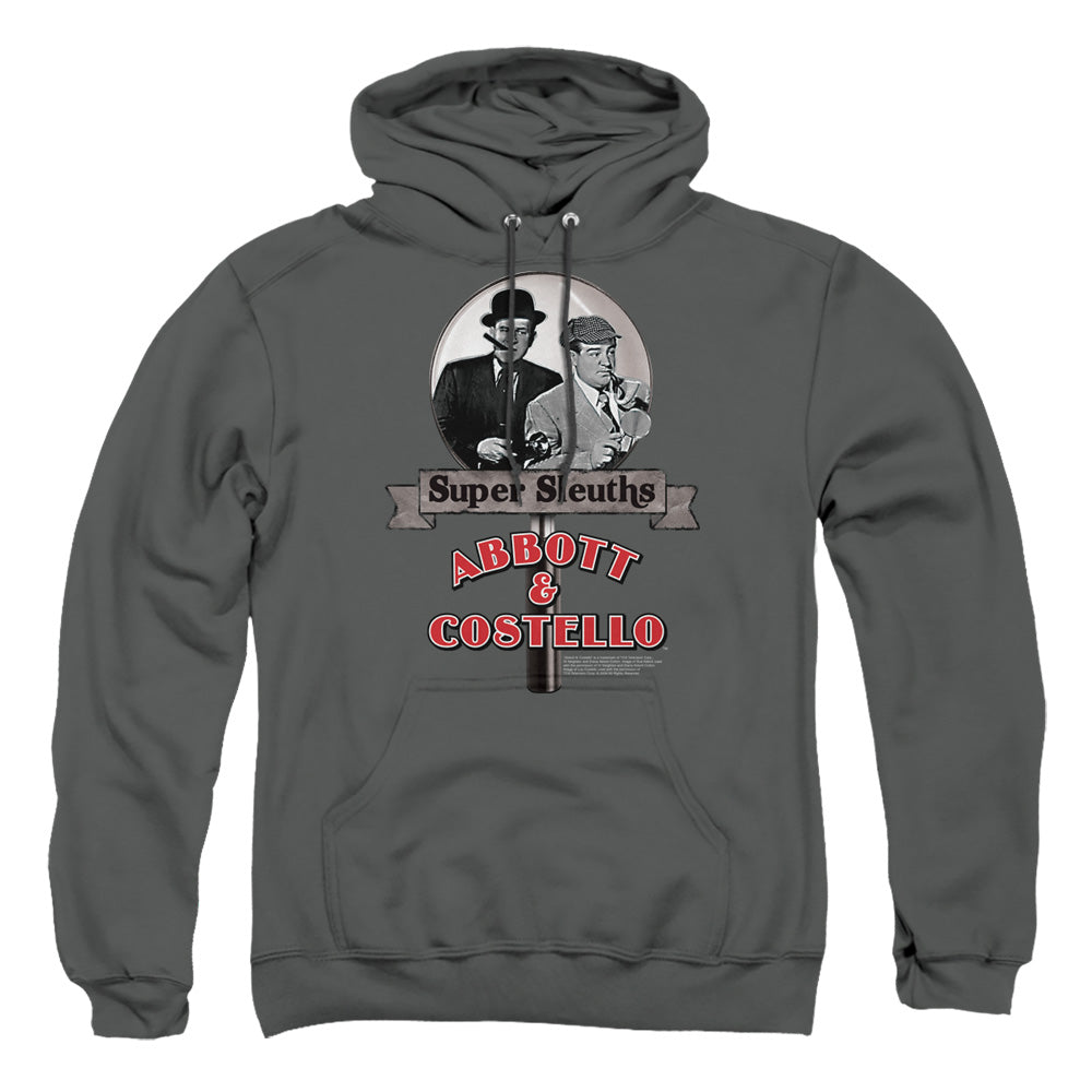 Abbott & Costello Super Sleuths Mens Hoodie Charcoal T-Shirts, Sweatshirt | CiraTrend.com (Image 2)