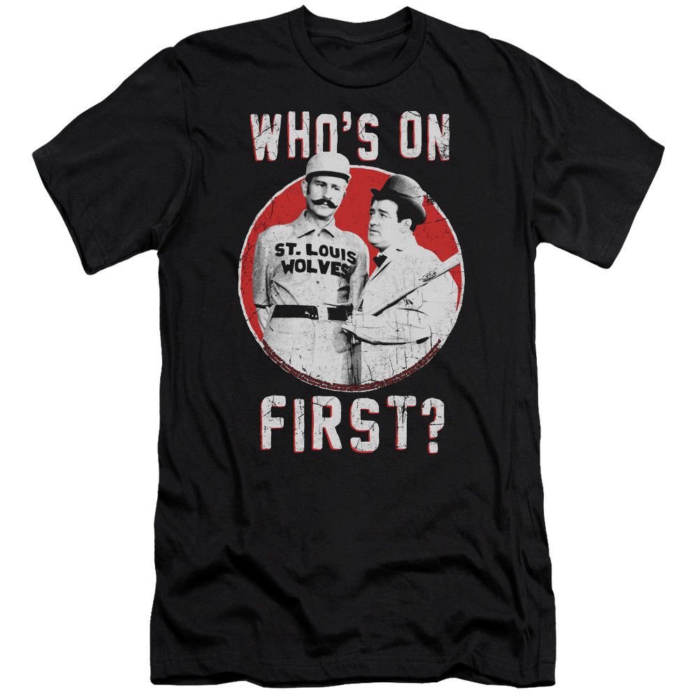 Abbott & Costello First Premium Bella Canvas Slim Fit Mens T Shirt Black Hoodie, Sweatshirt | CiraTrend.com