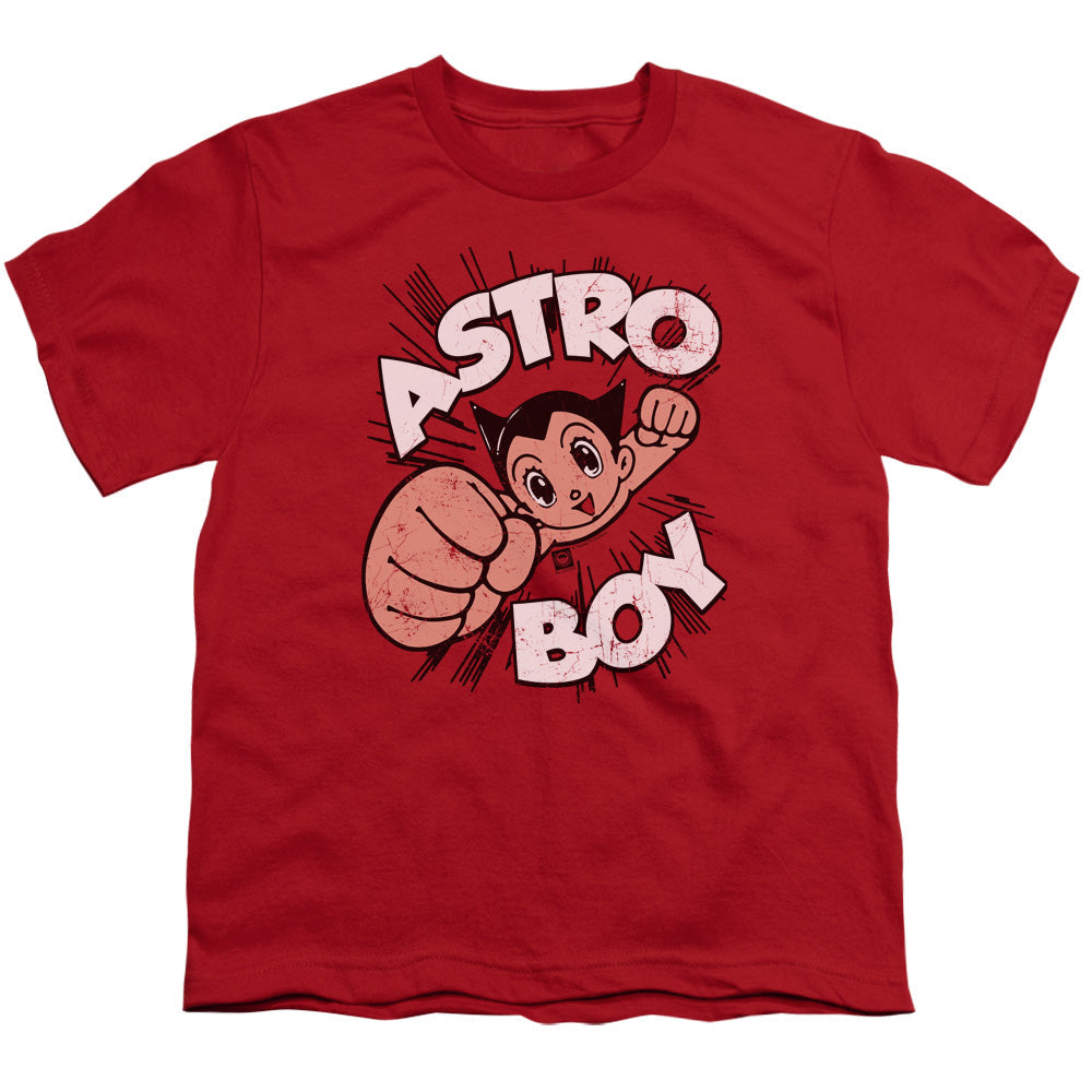 Astro Boy Flying Kids Youth T Shirt Red Hoodie, Sweatshirt | CiraTrend.com