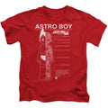 Astro Boy Schematics Juvenile Kids Youth T Shirt Red Style001 Hoodie, Sweatshirt | CiraTrend.com
