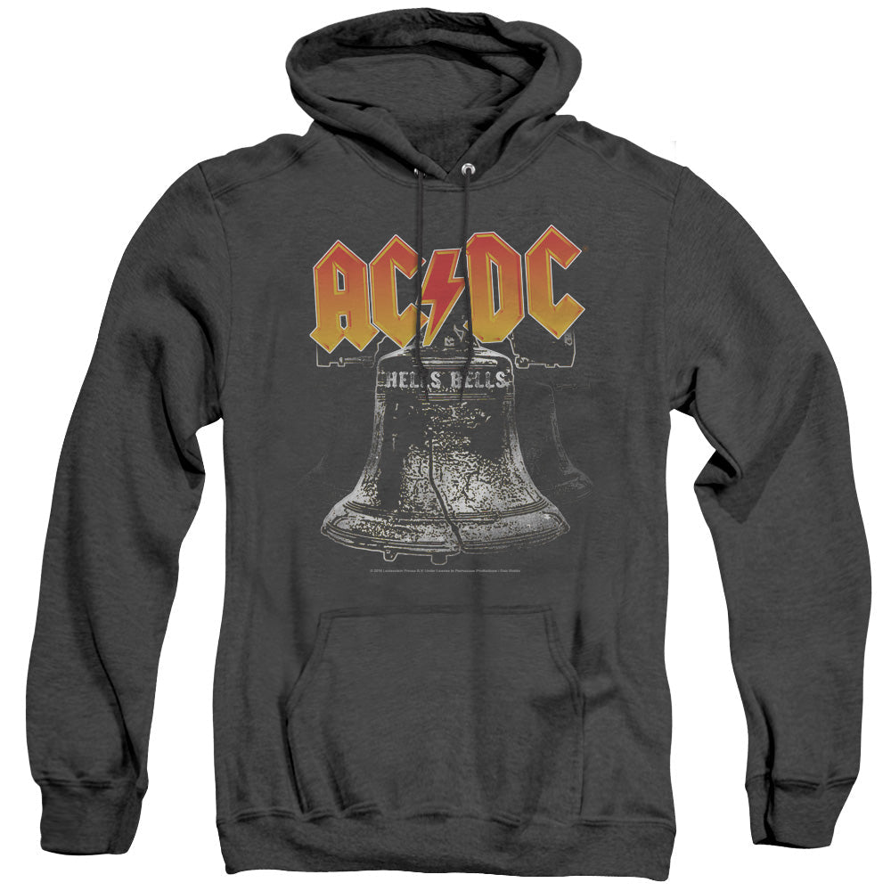 ACDC Hells Bells Mens Heather Hoodie Black T-Shirts, Sweatshirt | CiraTrend.com (Image 3)