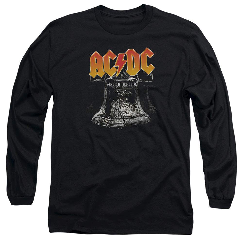 ACDC Hells Bells Mens Long Sleeve Shirt Black Hoodie, Sweatshirt | CiraTrend.com (Image 1)
